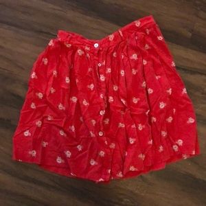 Retro bicycle skirt